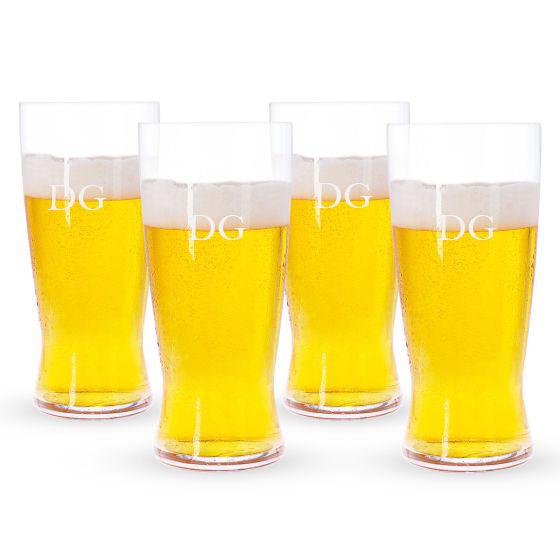 Spiegelau 19.75 oz Lager Glass Set of 4 - Signature Glassware Engraving